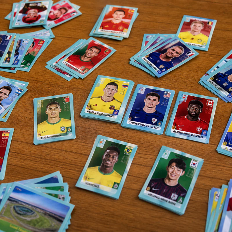 Kit Álbum Copa Do Mundo FIFA 2026 Brochura + 7/21/35/70 Figurinhas Pacotes Colecionáveis Originais